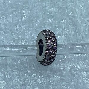 Pandora, “ Eternity Soft Pink” Spacer Charm S925 Ale 791724NBP S15-9